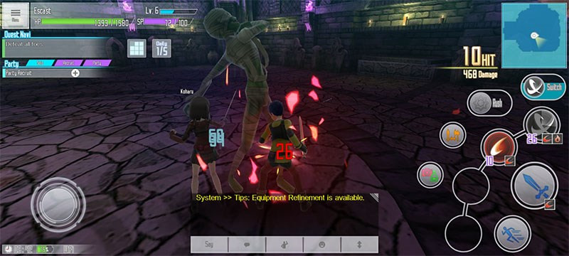 Gameplay hành động kịch tính