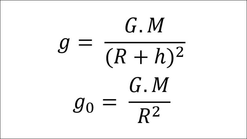 Gia tốc trọng trường