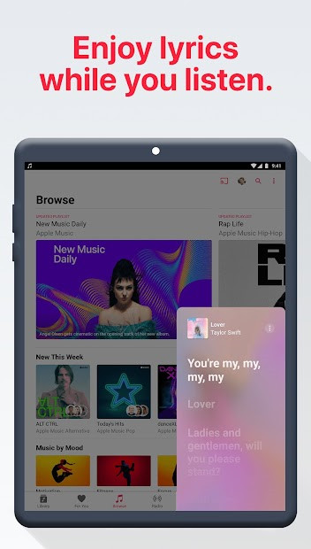 Giao diện Apple Music trên iPhone