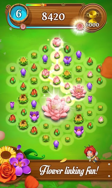 Giao diện Blossom Blast Saga