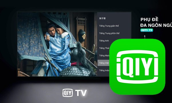 Giao diện chính của ứng dụng iQIYI