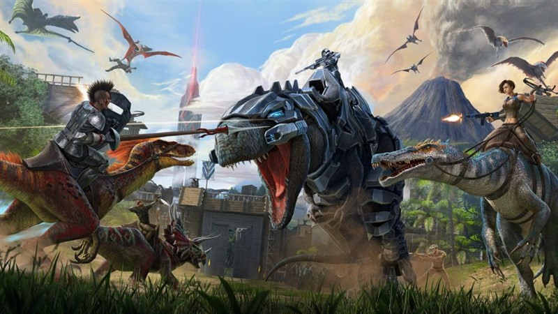 Giao diện game Ark: Survival Evolved