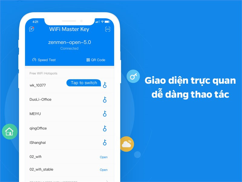 Giao diện trực quan, dễ sử dụng