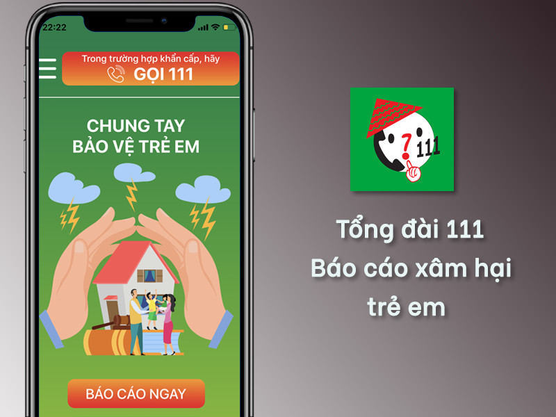 Gọi điện báo cáo về xâm hại trẻ em nhanh chóng