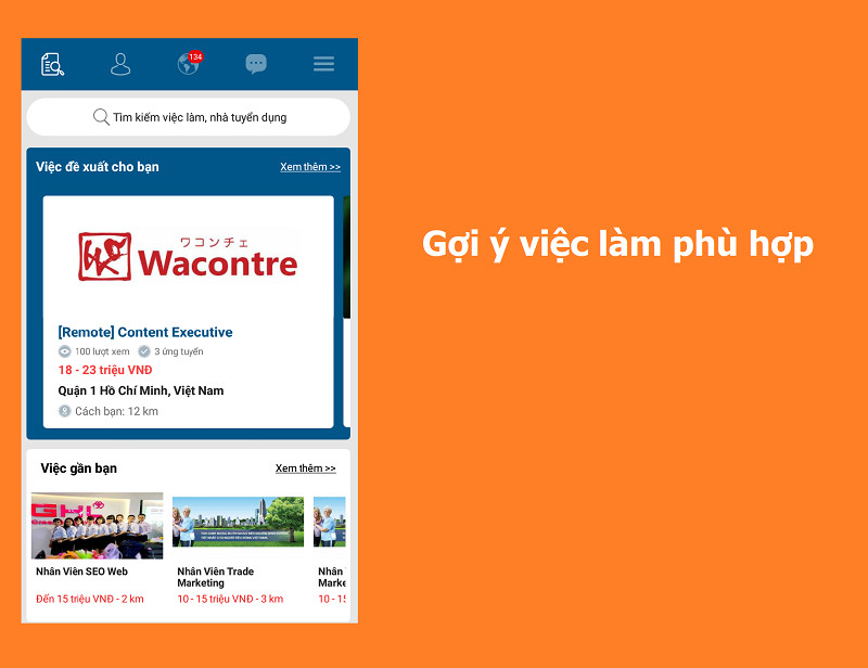 Gợi &yacute; việc l&agrave;m ph&ugrave; hợp