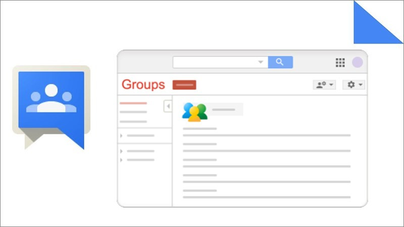 Google Group giao diện quản lý