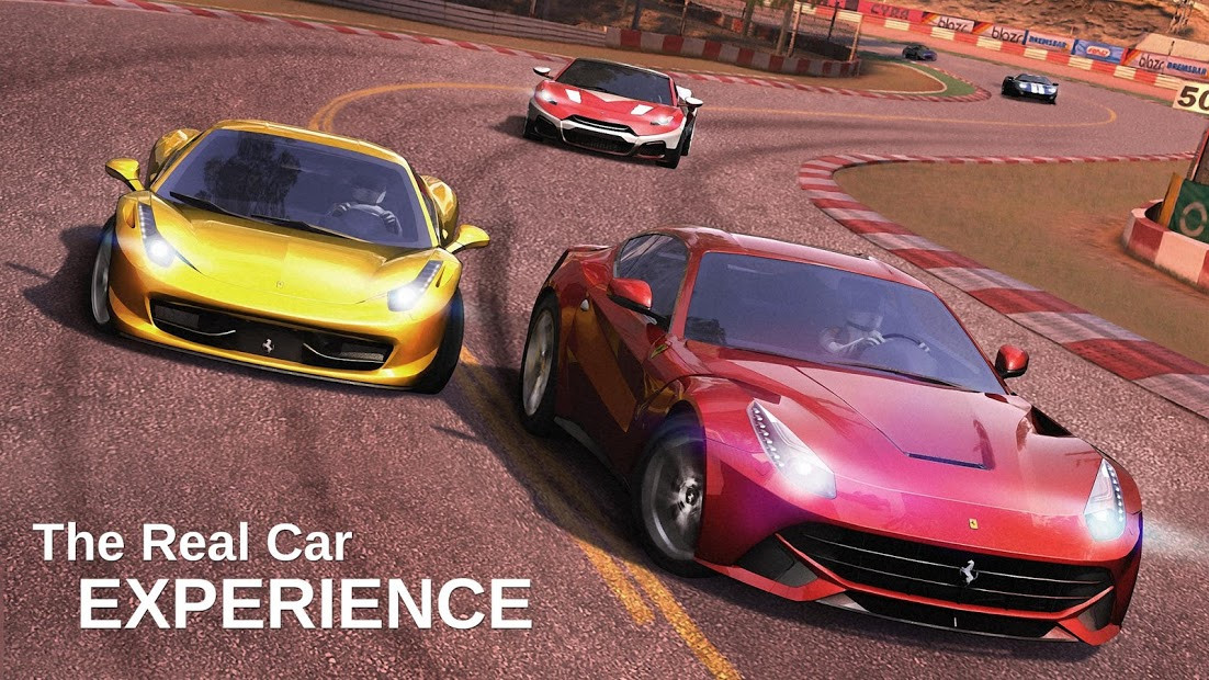 GT Racing 2: Giao diện lựa chọn xe