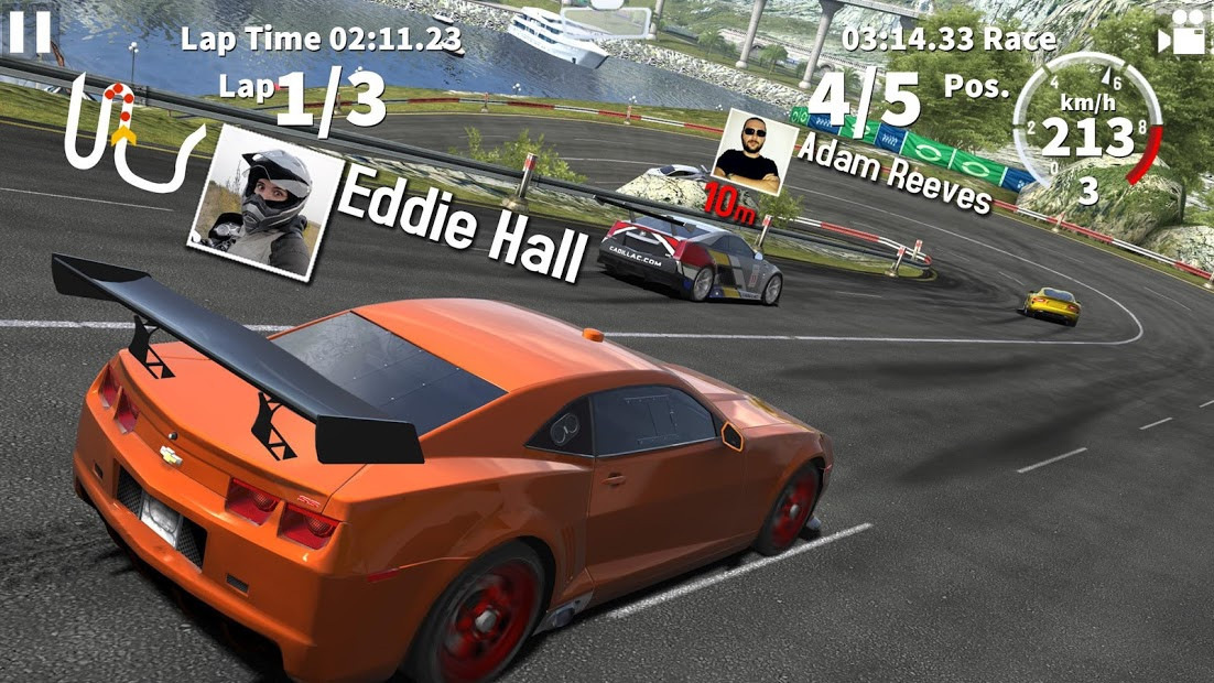 GT Racing 2: Màn hình lựa chọn chế độ chơi