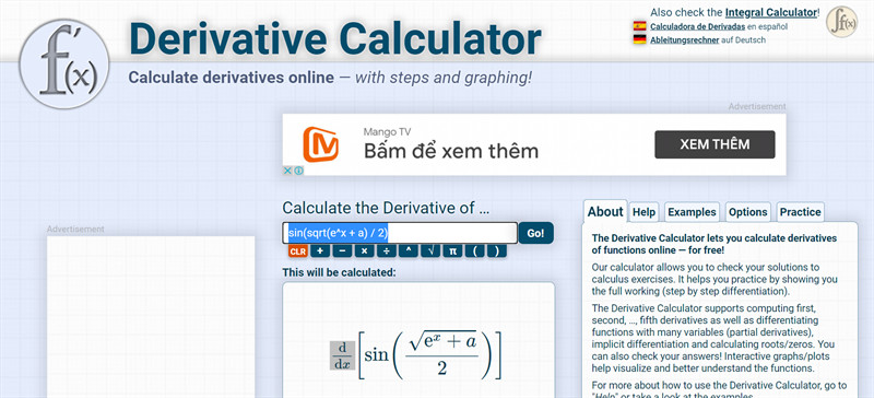 TOP 7 Website Tính Đạo Hàm Online Miễn Phí, Chính Xác Nhất 2024