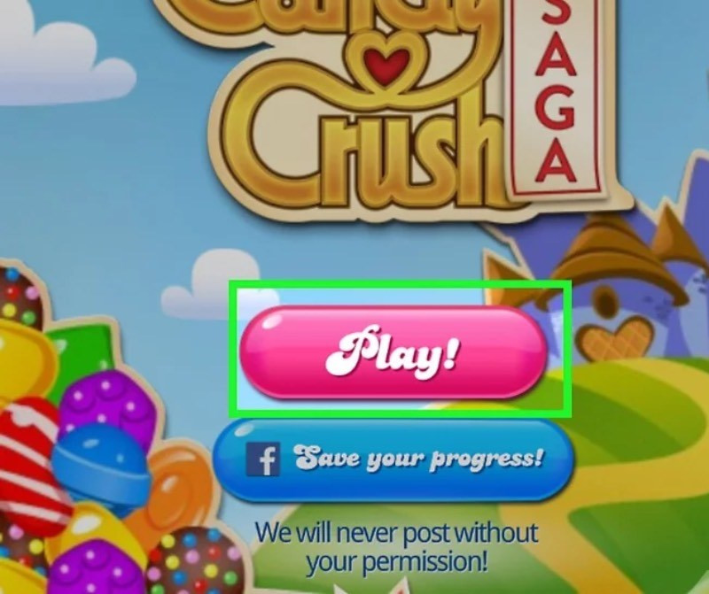 Hết mạng Candy Crush