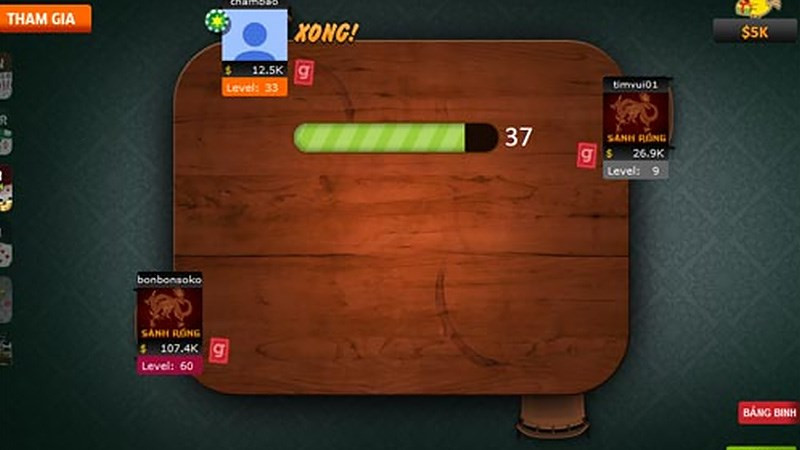 Hình ảnh game Mậu Binh