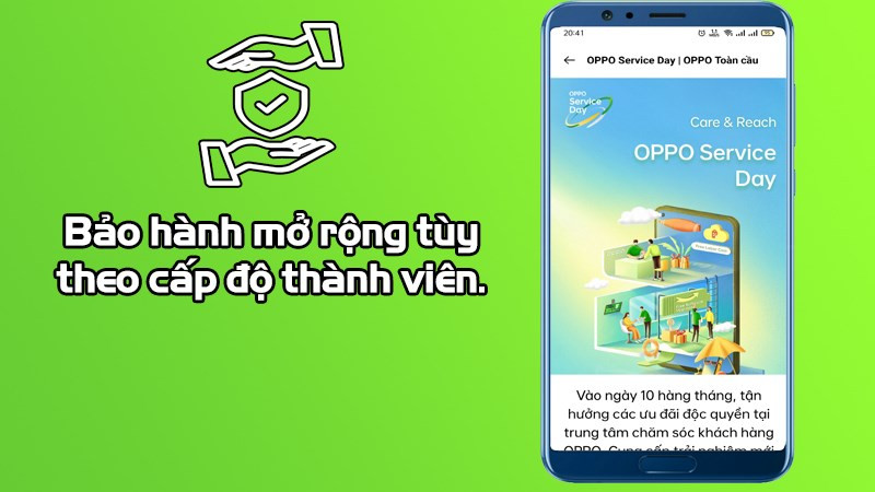 Hình ảnh minh họa chính sách bảo hành mở rộng