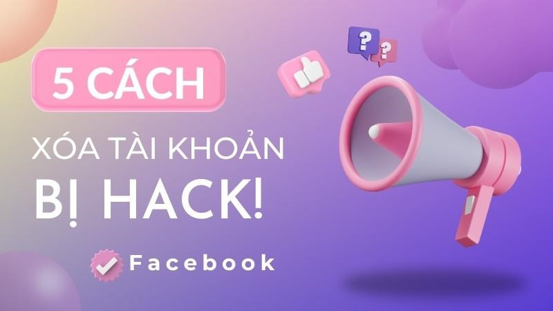 Hình ảnh minh họa tài khoản Facebook bị hack