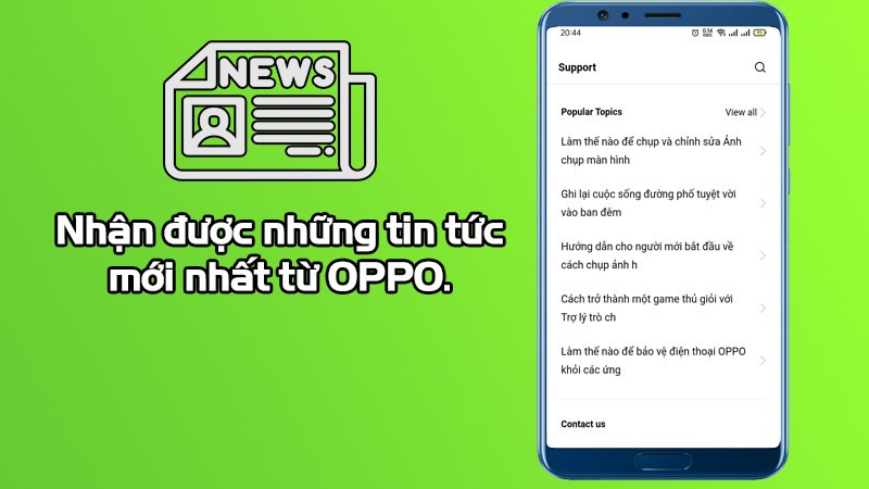 Hình ảnh minh họa tin tức công nghệ trên My OPPO App