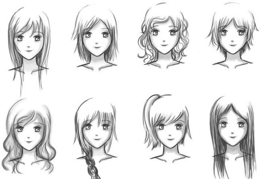 Hình ảnh minh họa ứng dụng Drawing Anime Girls