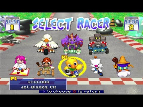 Hình ảnh trong game Chocobo Racing