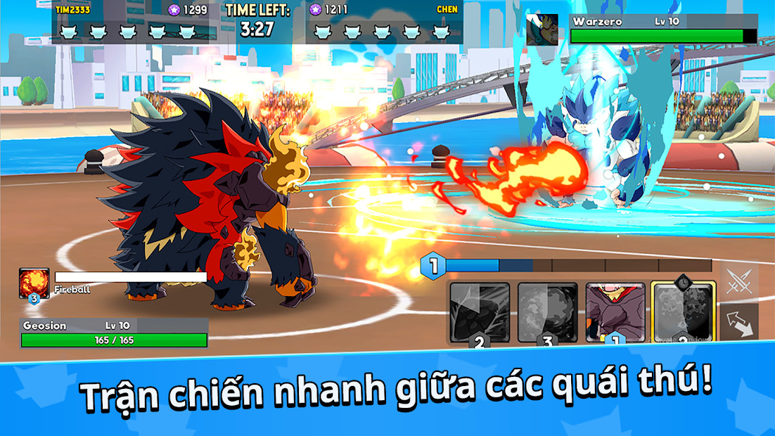 Hình ảnh trong game Monster Master