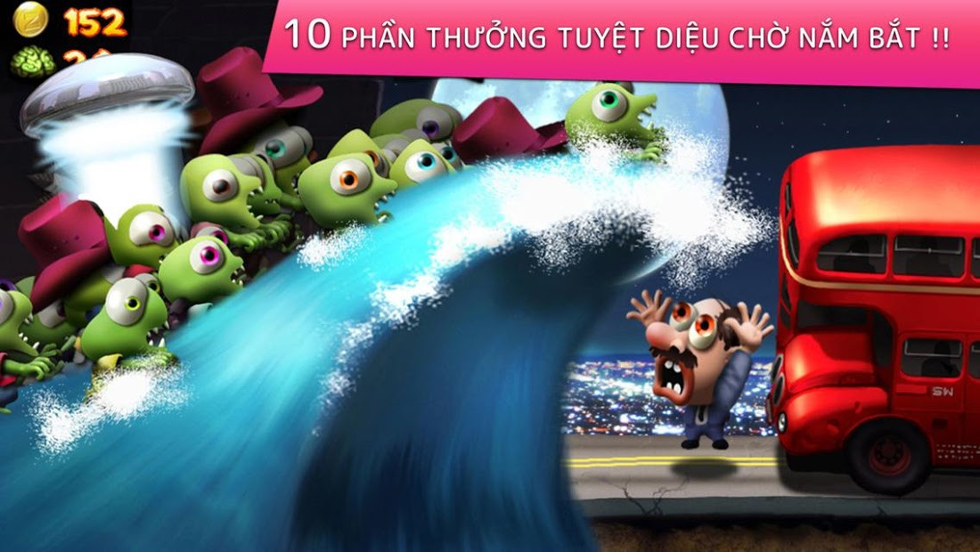 Hình ảnh trong game Zombie Tsunami