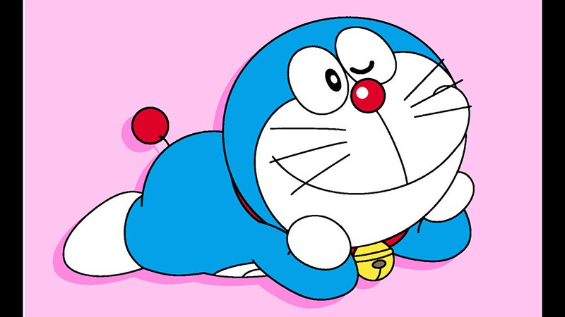 Hình Doraemon để cắt hình tròn