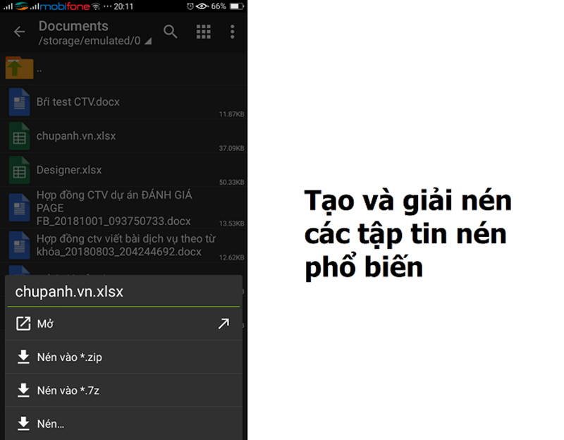 ZArchiver: Giải pháp nén và giải nén file mạnh mẽ trên Android