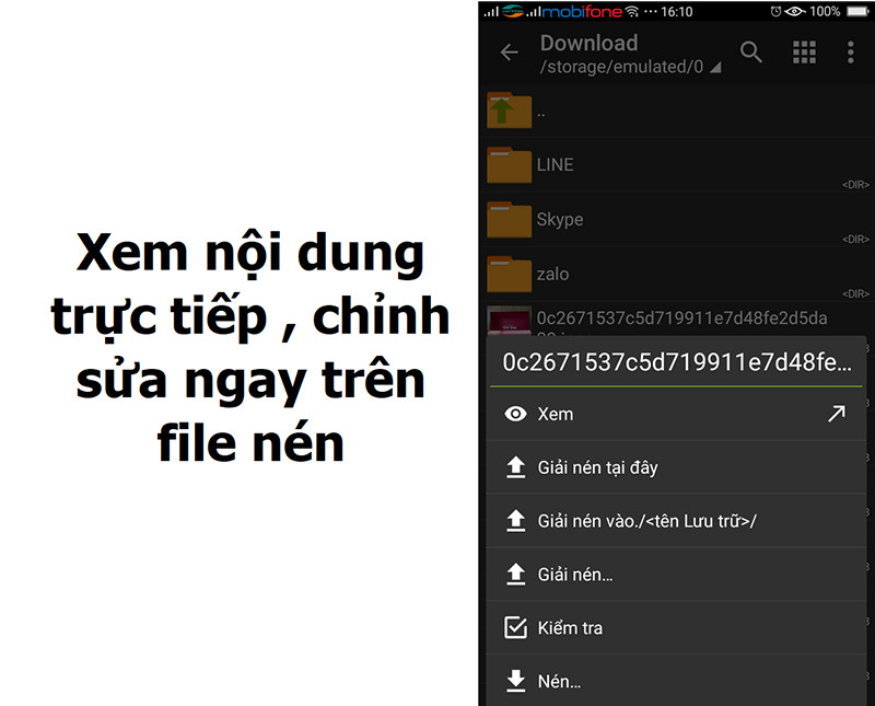 ZArchiver: Giải pháp nén và giải nén file mạnh mẽ trên Android