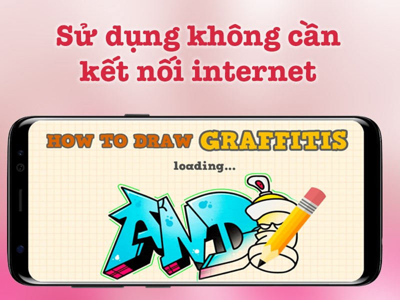 Học vẽ Graffiti offline không cần internet