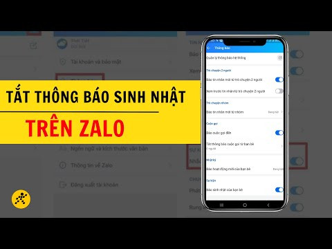 Tắt Thông Báo Sinh Nhật Zalo: Hướng Dẫn Chi Tiết Cho Điện Thoại