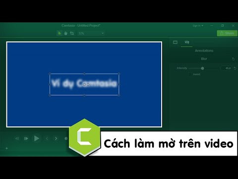 Thủ thuật Camtasia: Làm mờ và làm nổi bật đối tượng trong video