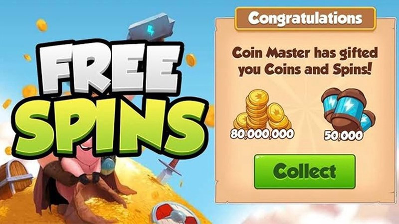 Hướng dẫn nhận spin miễn phí Coin Master