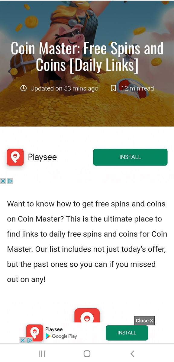 Hướng Dẫn Nhận Spin Coin Master Miễn Phí Mỗi Ngày