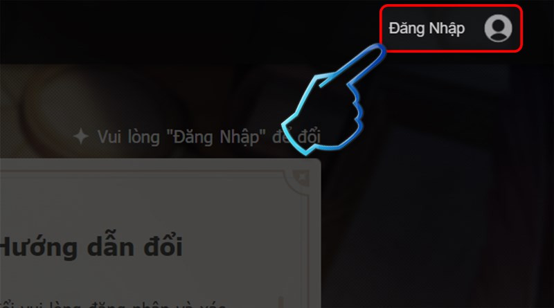 Hướng dẫn nhập code Genshin Impact trên website