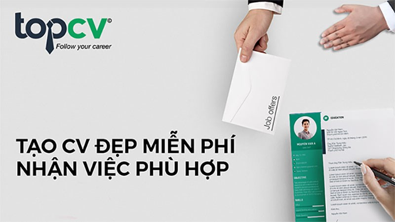 Hướng dẫn tạo và nộp Cv đơn giản trên ứng dụng TopCV