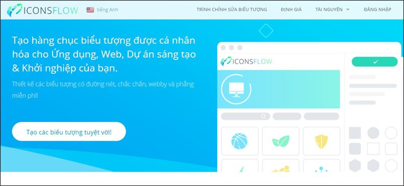 Iconsflow: Tạo Bộ Icon Đồng Bộ