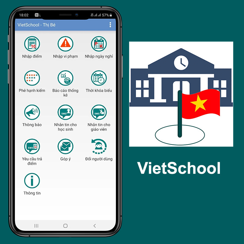 VietSchool: Ứng dụng quản lý học tập toàn diện cho phụ huynh và giáo viên