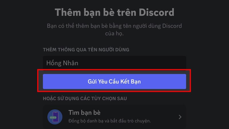 Kết bạn tag trên điện thoại bước 4