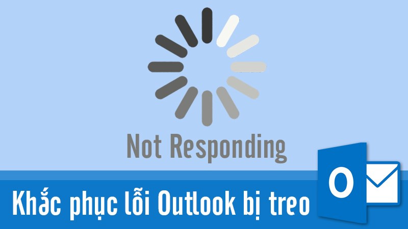 Khắc phục lỗi Outlook bị treo