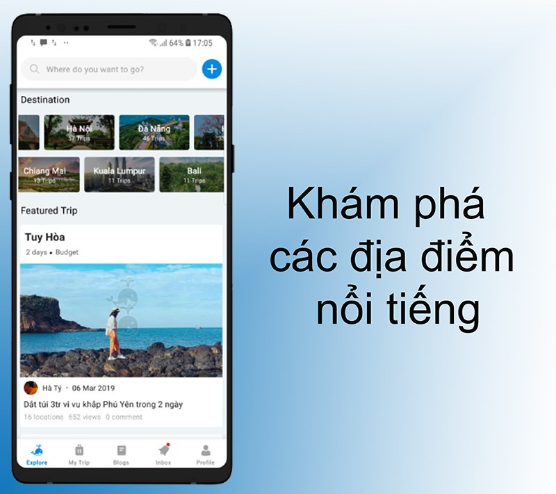 Khám phá địa điểm du lịch nổi tiếng với MeTrip