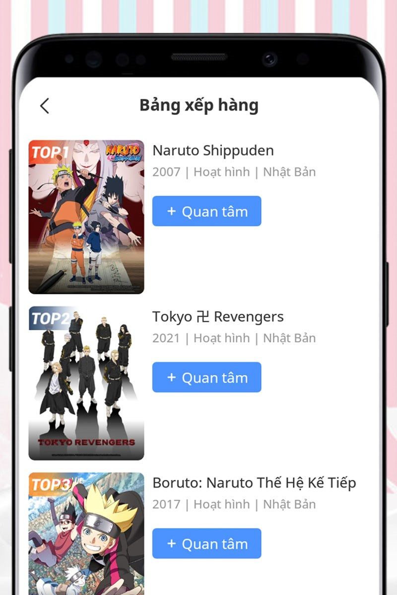 Kho phim Anime đa dạng trên Bilibili