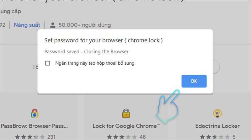 Khởi động lại Chrome