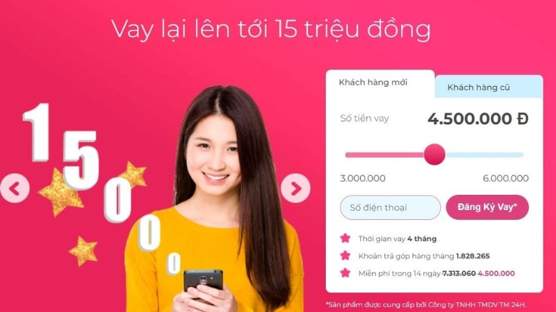 Kỳ hạn, hạn mức, lãi suất khi vay tiền tại ATM Online