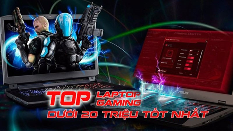 Laptop gaming với màn hình sắc nét