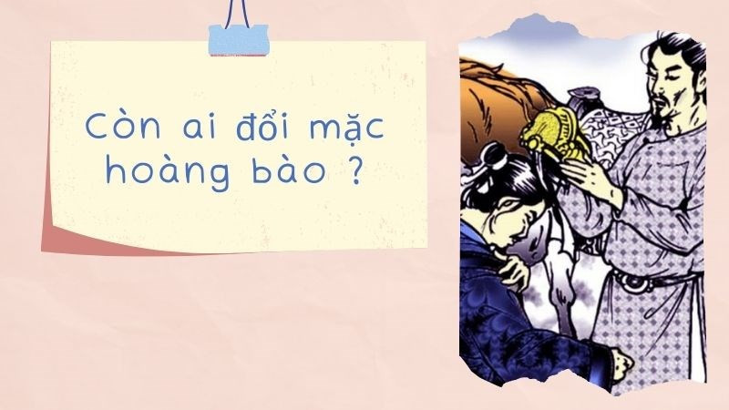 Lê Lai đổi mặc hoàng bào