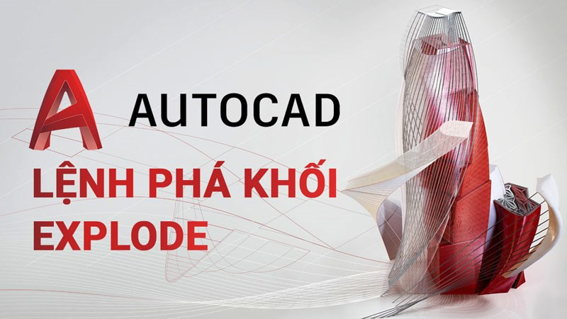 Lệnh phá khối đơn giản trong CAD