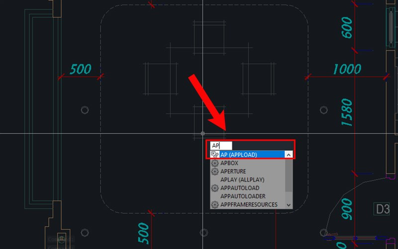 Lệnh tính diện tích trong Autocad bằng lệnh SS (LISP)