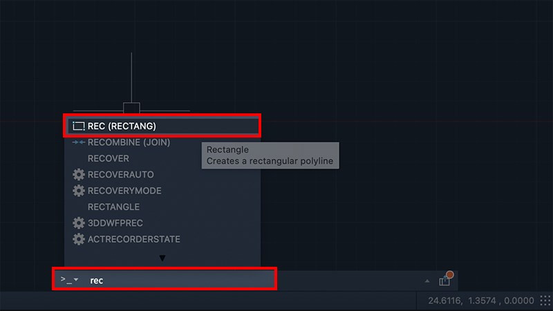 Hướng Dẫn Vẽ Hình Chữ Nhật trong AutoCAD Chi Tiết Nhất