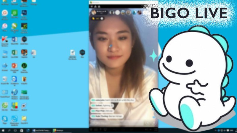 Livestream Bigo Live trên máy tính