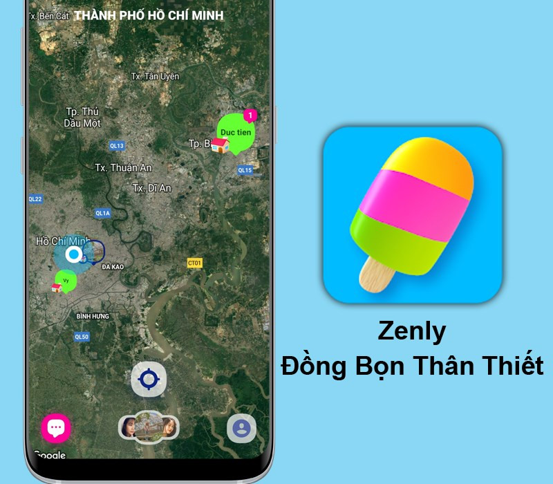 Logo nhận dạng ứng dụng Zenly