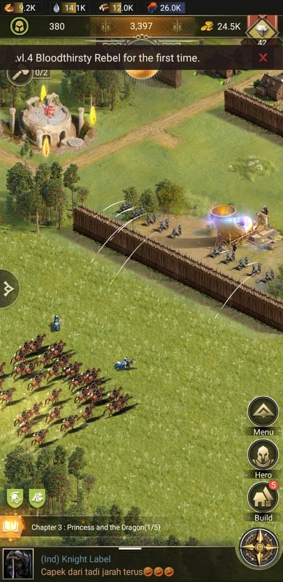 Lối chơi của Game Rise of Empires