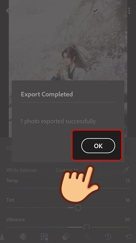 Hướng Dẫn Xuất Ảnh Trong Lightroom Trên Điện Thoại Và Máy Tính