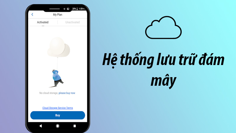 Lưu trữ đám mây trên KBONE